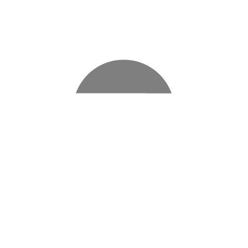 top semi circle