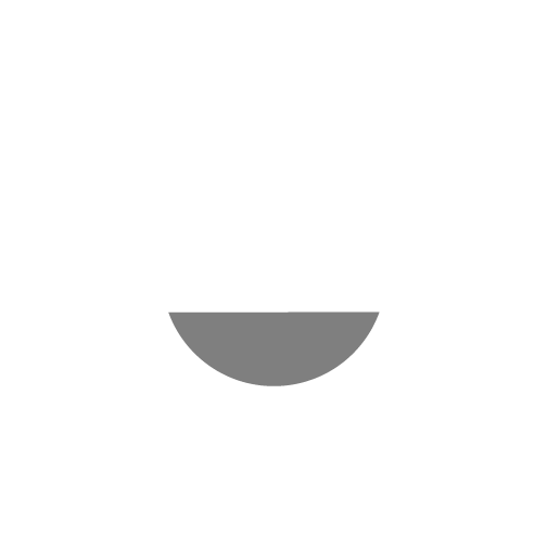 bottom semi circle