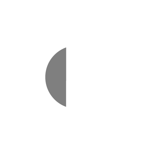left semi circle