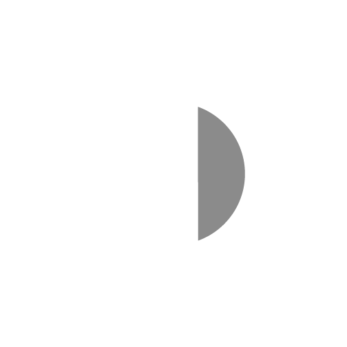 right semi circle